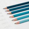 Blue Sketching Pencil Set
