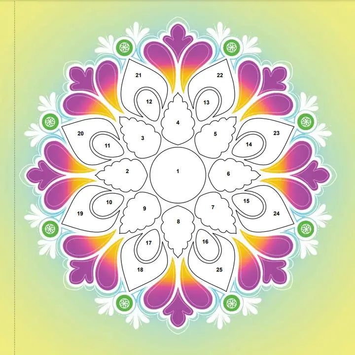 Rangoli with Stickers Activity Book