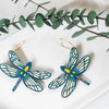 Dragonfly Hoop Earrings