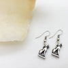 Egyptian Goddess Bastet Cat Earrings