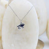 Egyptian Eye of Horus Pendant with Lapis