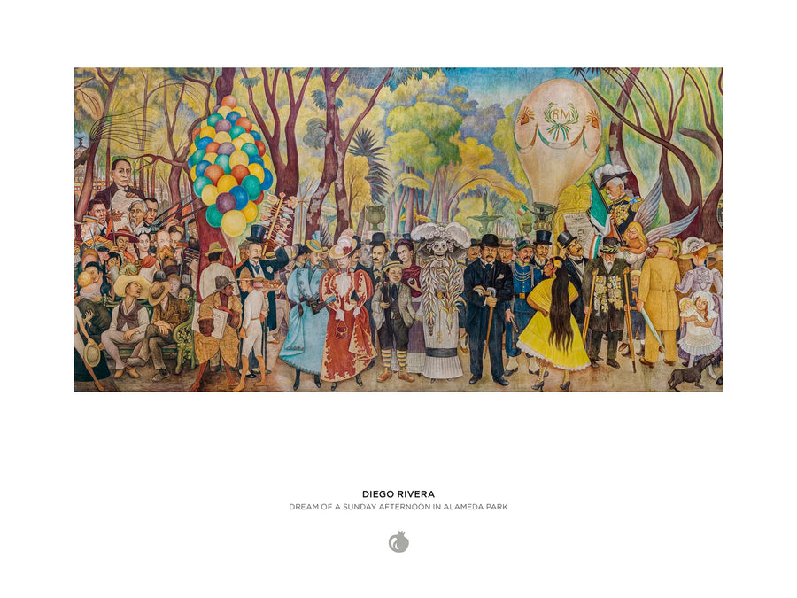 Diego Rivera Dream of a Sunday Afternoon in Alameda Park 1000 Piece Jigsaw Puzzle