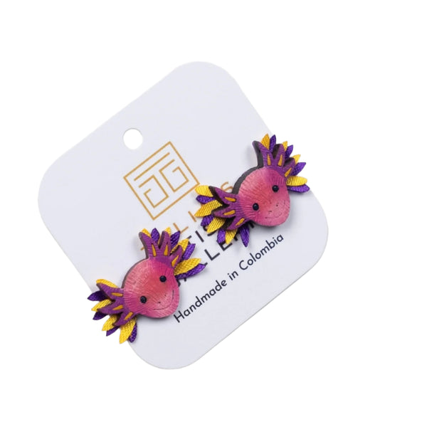 Axolotl Earrings