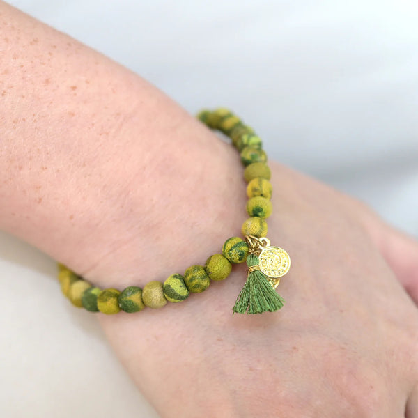 Kantha Connections: Peace Bracelet