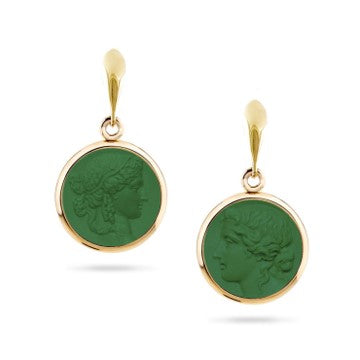 The Grand Tour Collection Bacchantes & Dionysus Earrings