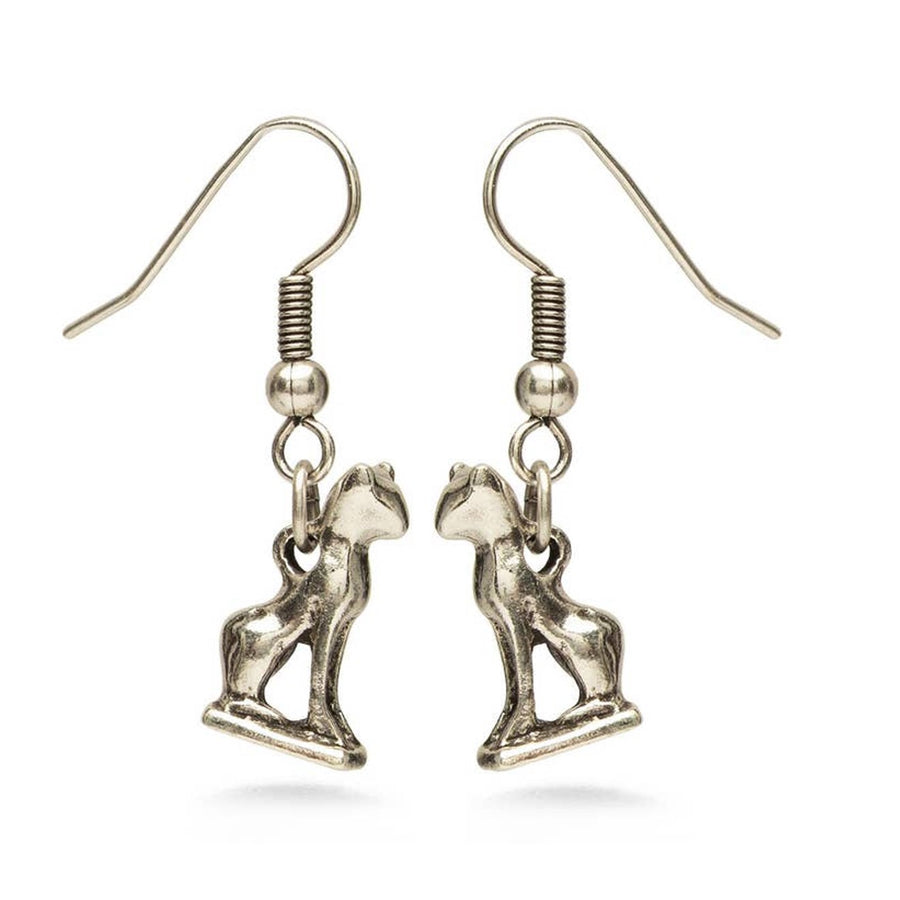 Egyptian Goddess Bastet Cat Earrings