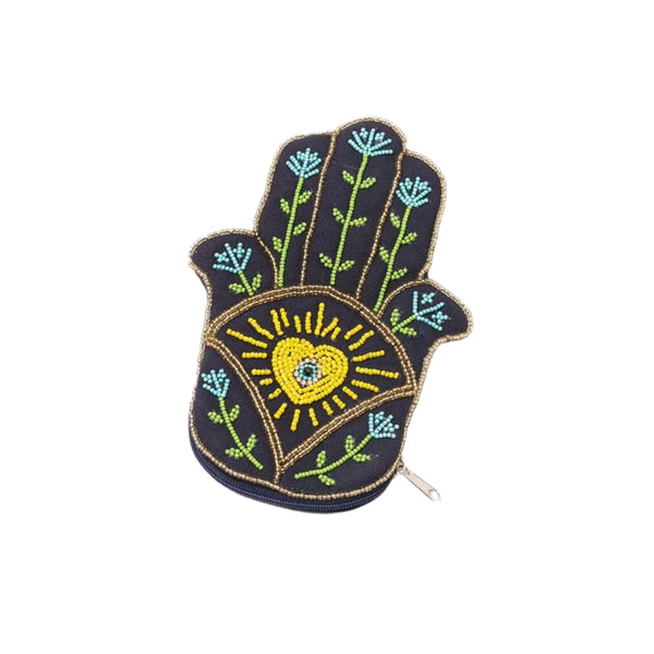 Hamsa Coin Purse
