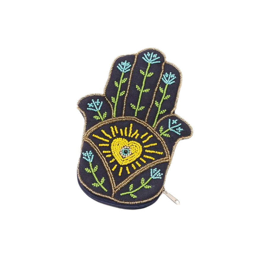 Hamsa Coin Purse