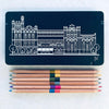 SAMA Dual Colored Pencil Tin