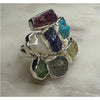 Gabriel Pena Multi Gemstone Sterling Silver Ring