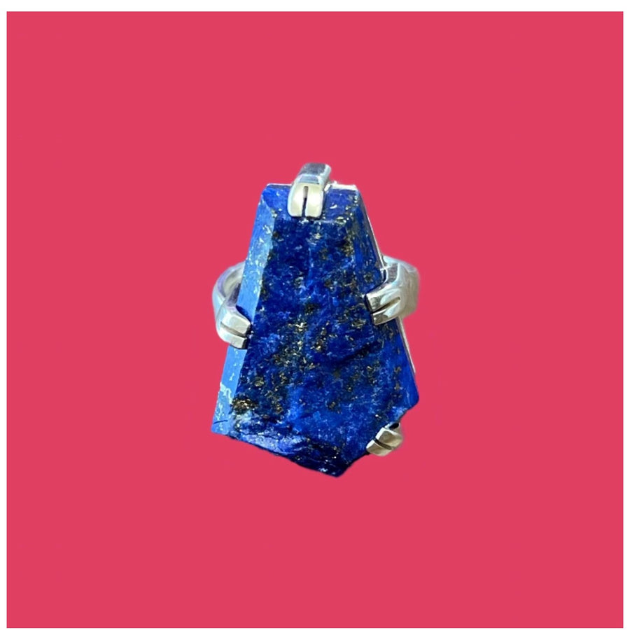 Gabriel Pena Lapis Lazuli Sterling Silver Ring