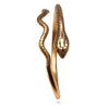 Golden Egyptian Snake Cuff Bracelet