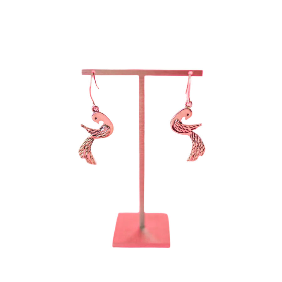 Sterling Silver Graceful Dove Earrings