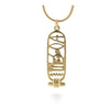 I Love You Cartouche Egyptian Necklace
