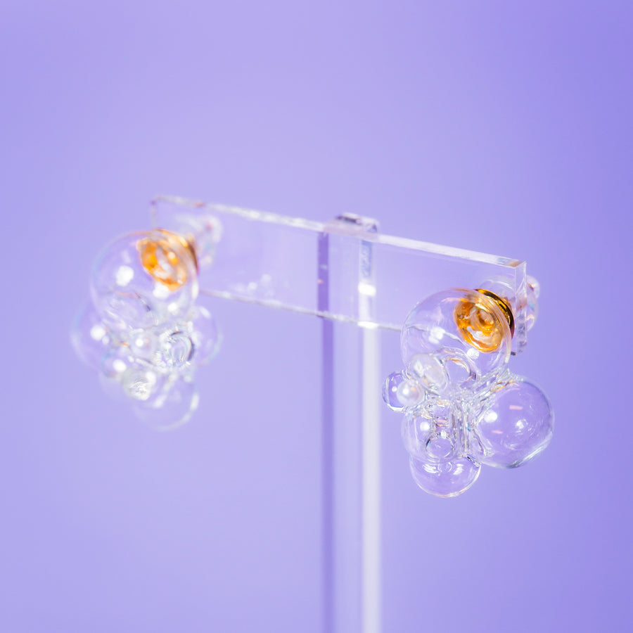 Glass Bubble Earrings