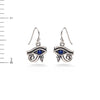 Egyptian Eye of Horus Earrings with Lapis