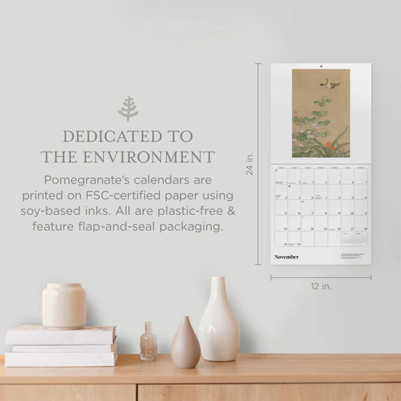 Dreams of Edo: Japanese Scrolls & Screens 2026 Calendar