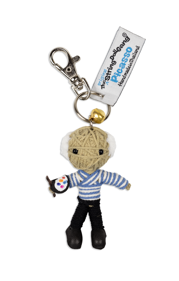 Pablo Picasso String Doll Keychain