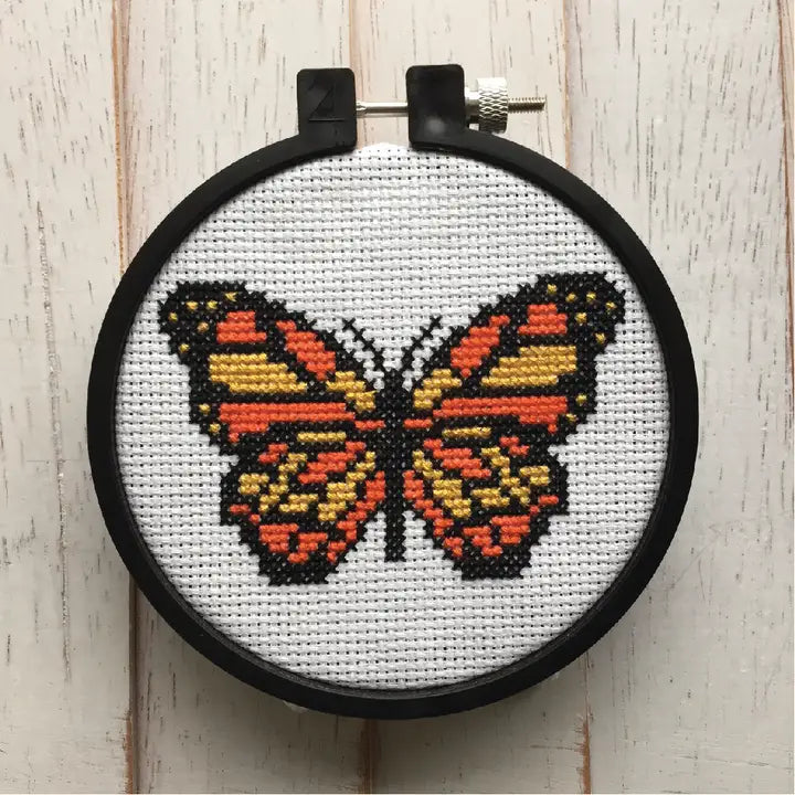 DIY Kit Butterfly Cross Stitch