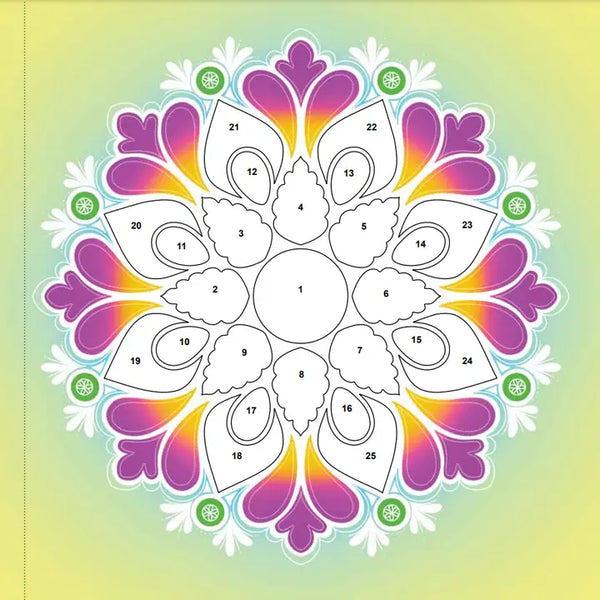 Rangoli with Stickers Activity Book