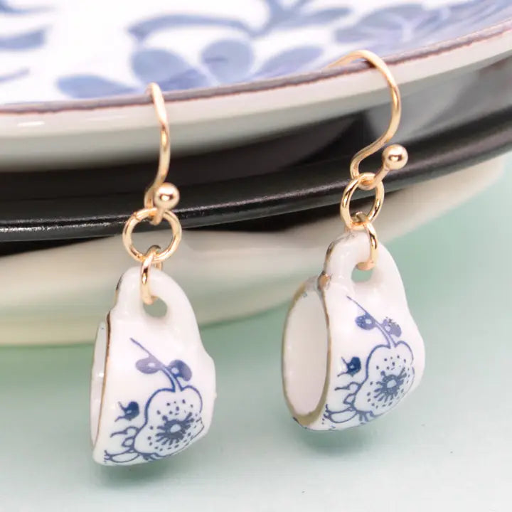 Tea Cup Earrings