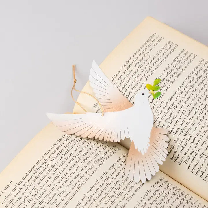Peace Dove Ornament with Notecard