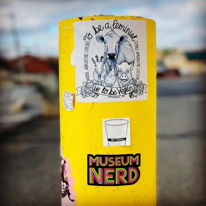 Museum Nerd Classic Sticker