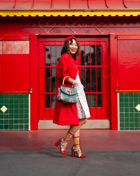 Year of the Snake Sheer Socks