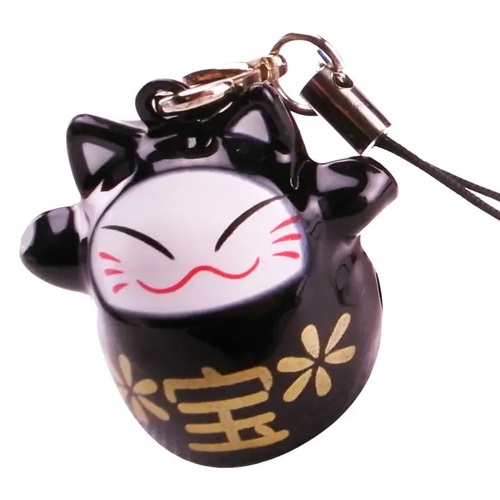 Black Lucky Cat Hanger
