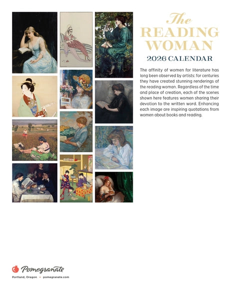 The Reading Women 2026 Mini Wall Calendar