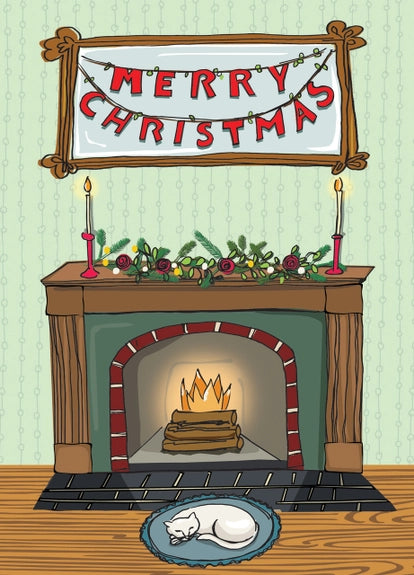 By the Fire Boxed Holiday Cards