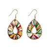 Candied Pillow Teardrop Earrings