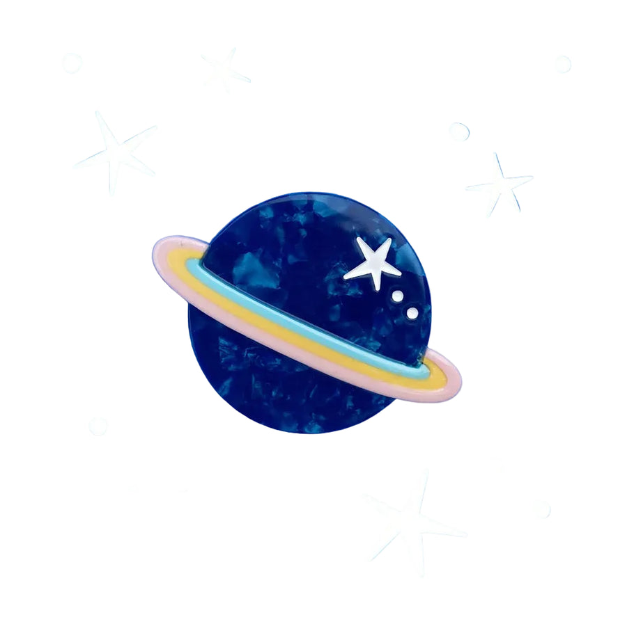 Saturn Hair Clip