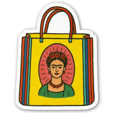 Frida Kahlo Tote Bag Sticker