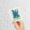 Texas Bluebonnet Stamp Sticker