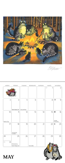 B.Kliban: CatCalendar 2026 Mini Wall Calendar