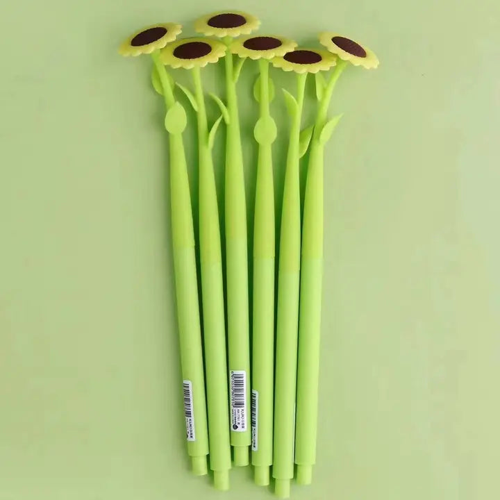 Sunflower Wiggle Gel Pen