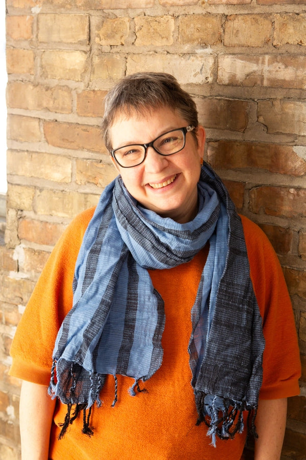 Stormy Seas Cotton Scarf