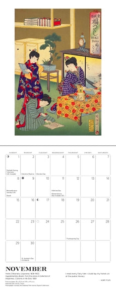 The Reading Women 2026 Mini Wall Calendar