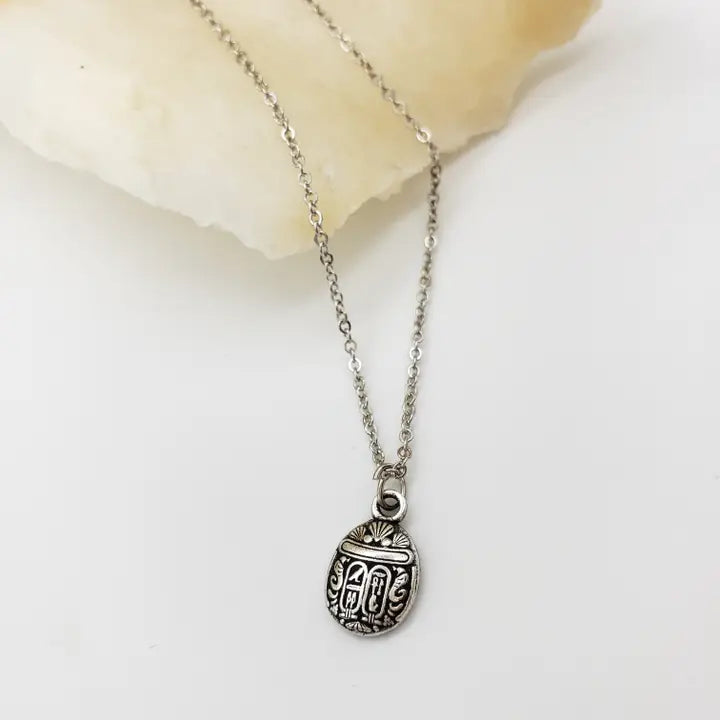 Mini Egyptian Scarab Pendant