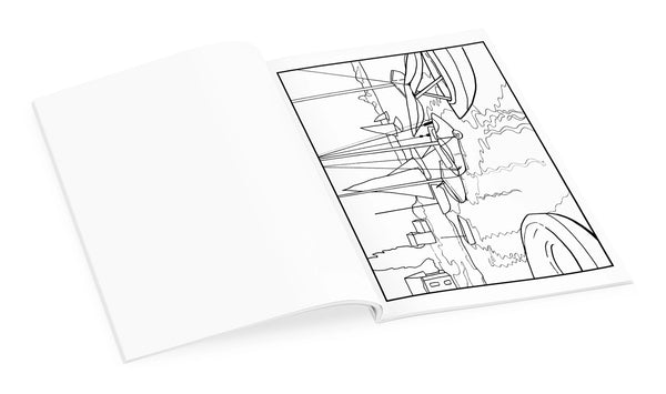 Impressionists on Water Coloring Book