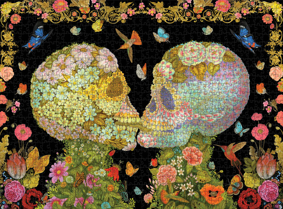 Ecstatic Kiss of Spring 1000 Piece Jigsaw Puzzle