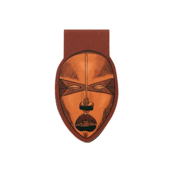 African Masks Magnetic Bookmark