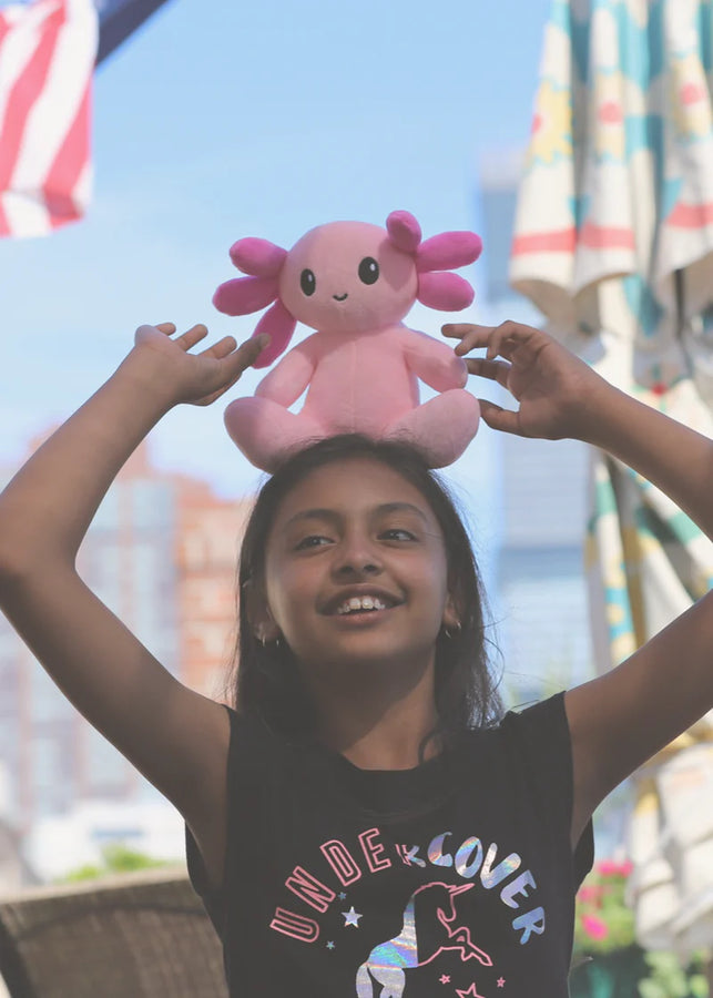 Axol Pink Plush