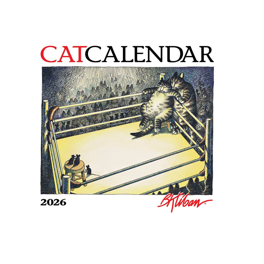 B.Kliban: CatCalendar 2026 Mini Wall Calendar