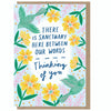 Thinking of You Birds Greeting Card