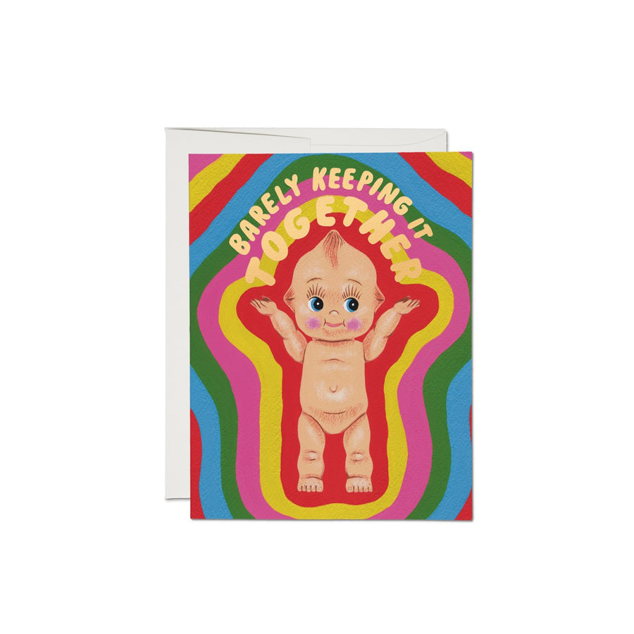 Barely Keeping it Together Greeting Card