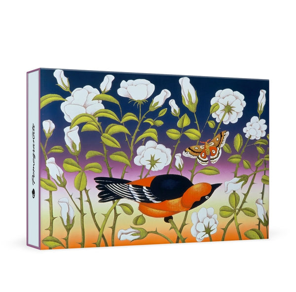 Billy Hassell: White Roses Small Boxed Cards