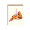 Birthday Pizza Slice Greeting Card