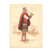 Print: Edouard Halouze - Costumes of South America